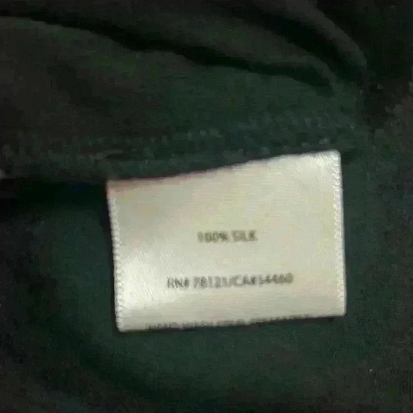 EILEEN FISHER Stretch Silk Jersey Tunic Swing Tank Top Size Small Black Comfy - Picture 5 of 6